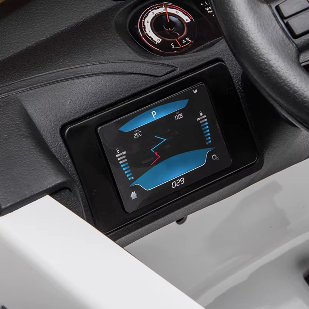 Detalhe da Toyota Hilux elétrica