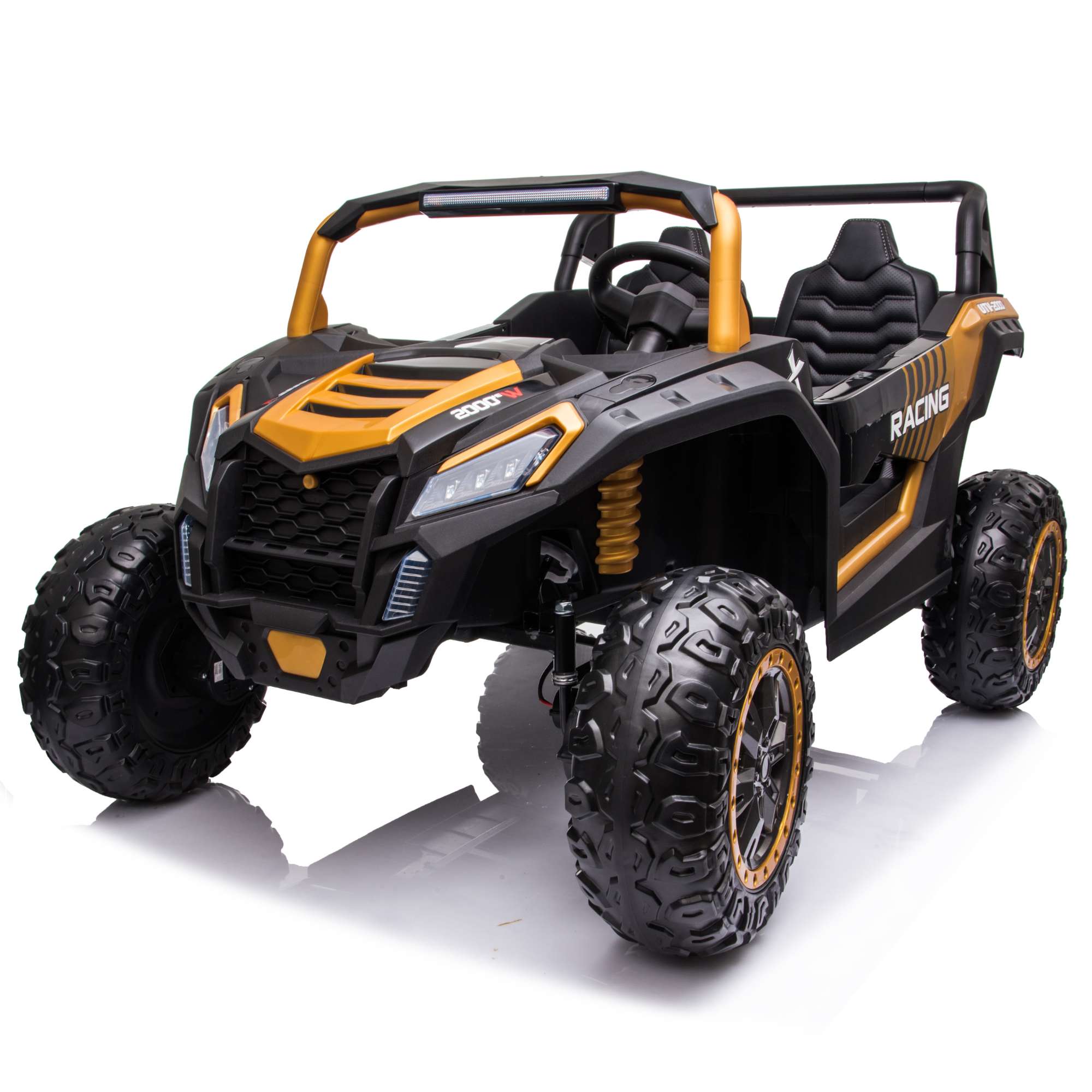 Buggy Racing UTV cor dourada