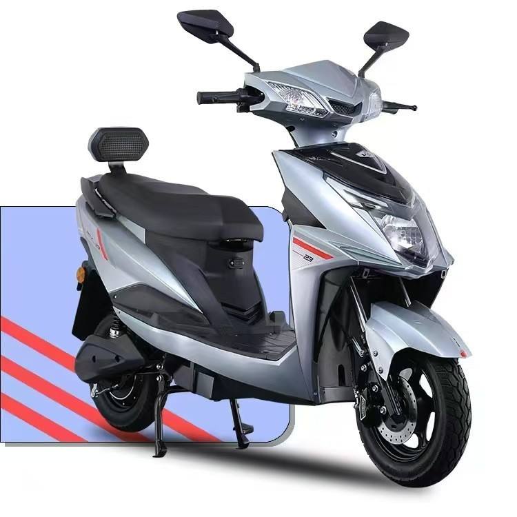 Scooter elétrica cor cinza